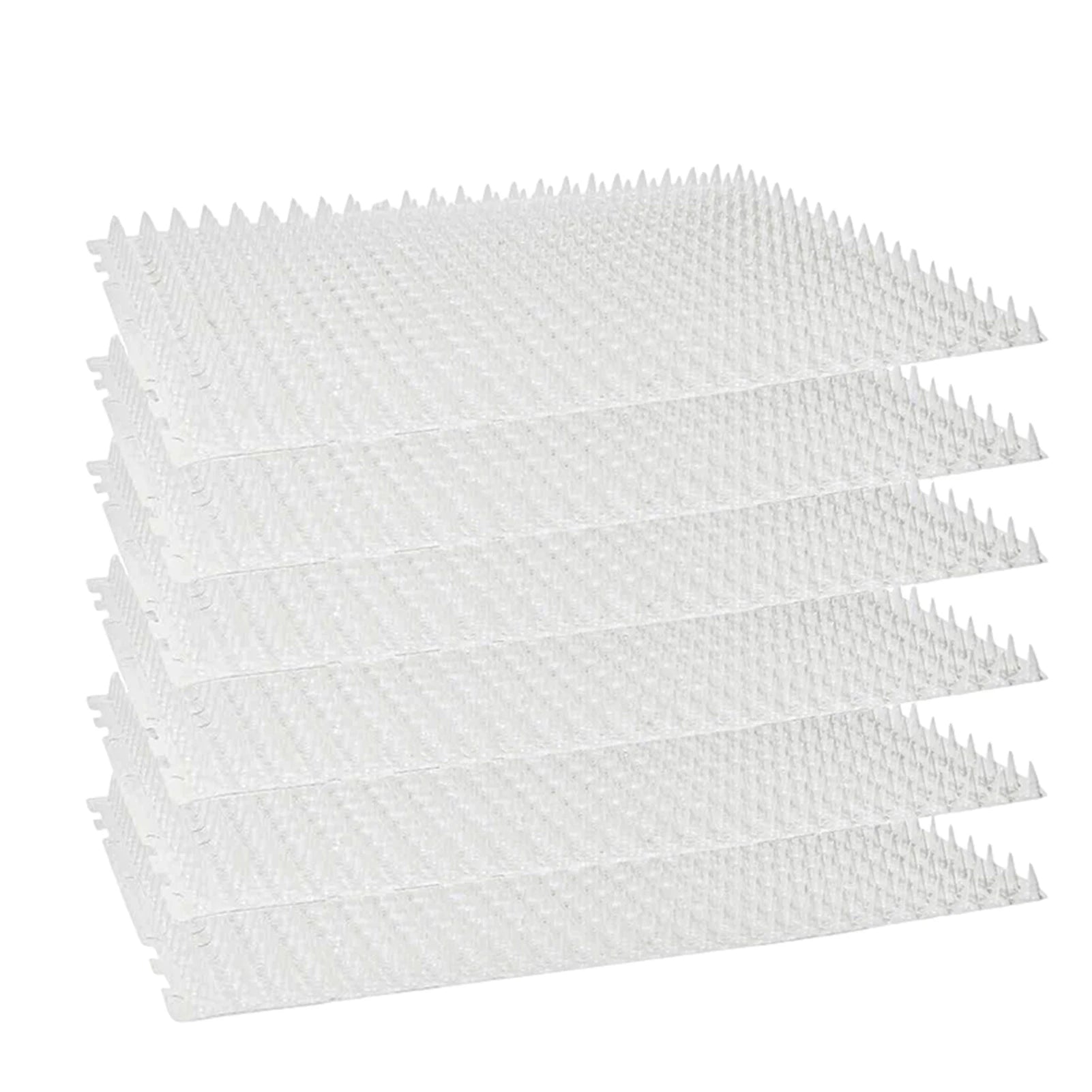 6PCS Garden Cat Scat Mats Cats Net Anti-Cat Dogs Repellent Mat Prickle Strips Keep Cats Away Safe Plastic Spike Thorn