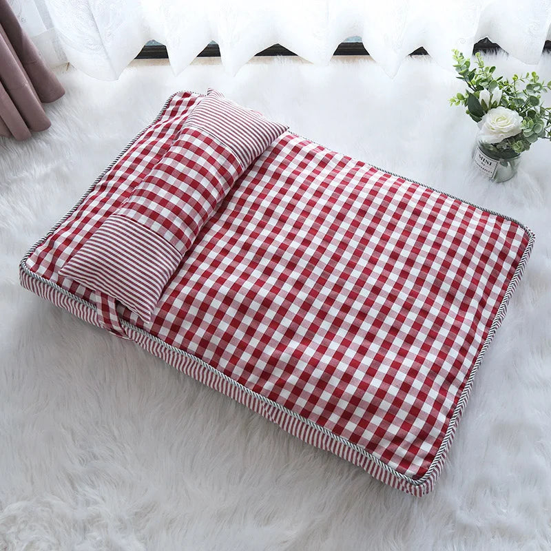 Pet Dog Bed Soft Lounger Pet Bed House for Dogs Cats Cozy Sleeping Sofa Warm Puppy Kennel Mat Cat Mattress Pet Supplies