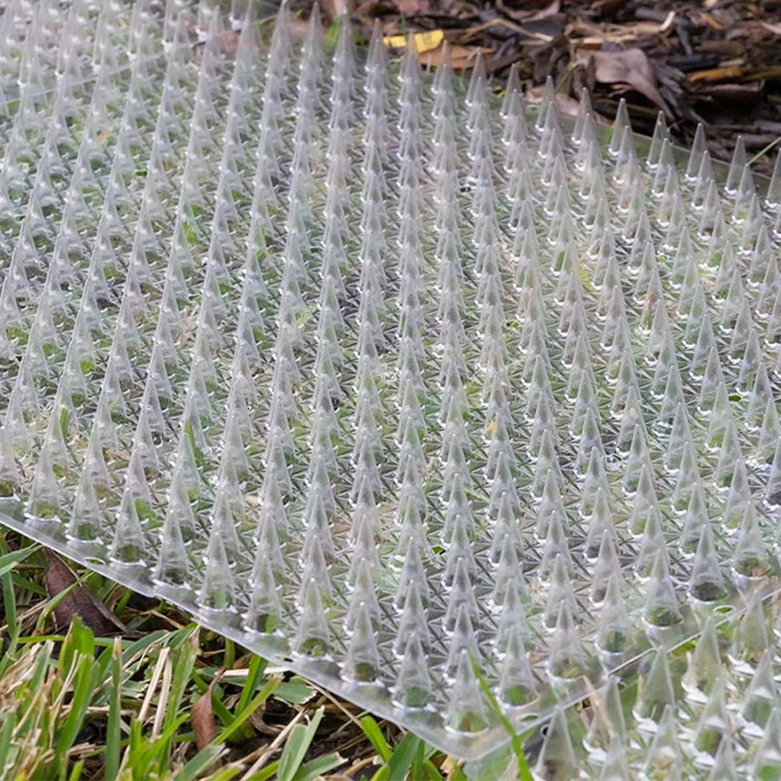 6PCS Garden Cat Scat Mats Cats Net Anti-Cat Dogs Repellent Mat Prickle Strips Keep Cats Away Safe Plastic Spike Thorn
