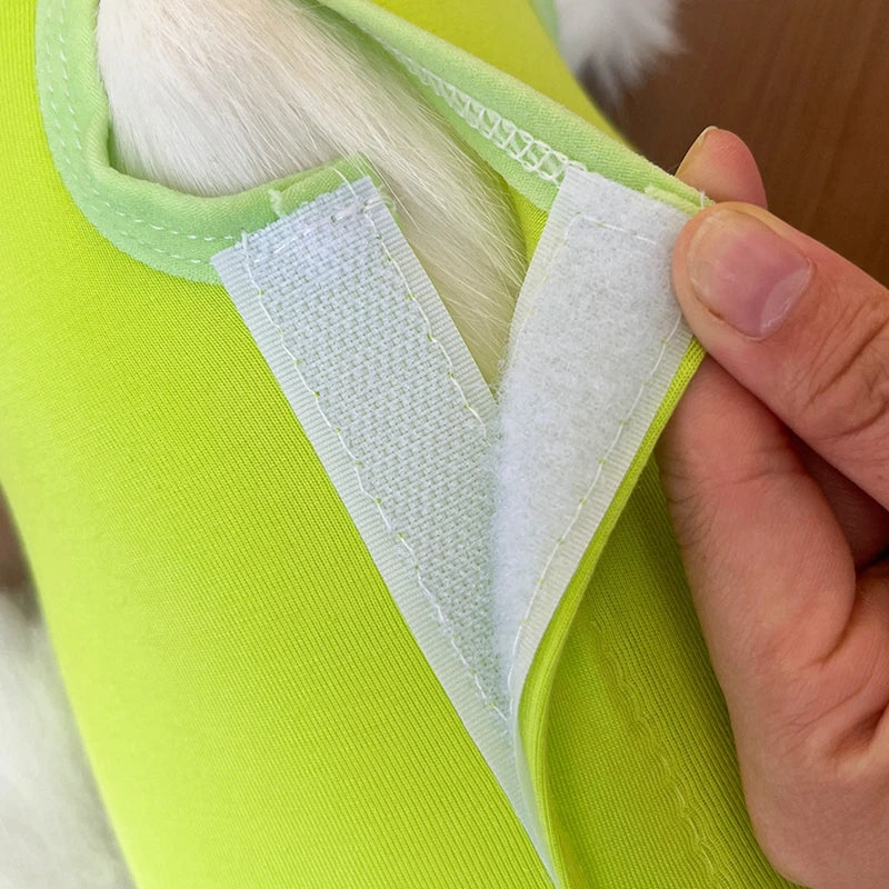 Cat Weaning Suit Anti-licking Recovery Clothes After Surgery Soft Puppy Kitten Jumpsuit Cat Care Suit Pet Vest Clothing