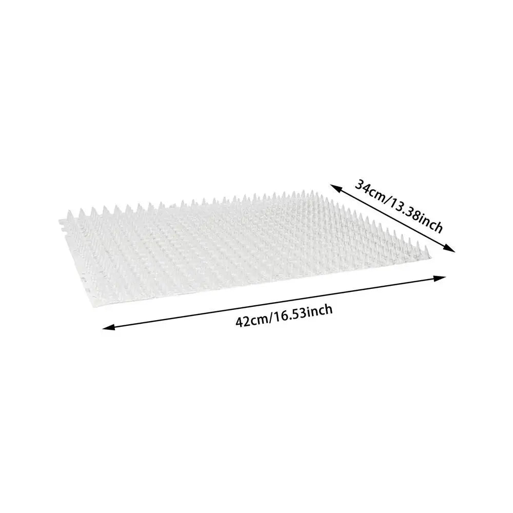 6PCS Garden Cat Scat Mats Cats Net Anti-Cat Dogs Repellent Mat Prickle Strips Keep Cats Away Safe Plastic Spike Thorn