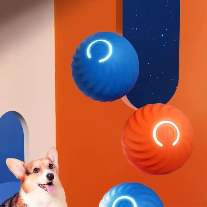 Cat Interactive Ball Training Self-moving Kitten Electric Cat Ball Toys Electronic Automatic Rolling Magic Ball Toys for Cat Cat