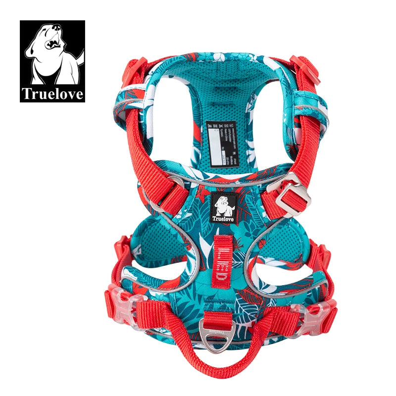 Truelove Pet Dog Harness Camouflage Reflective Nylon Dog Harness Special Edition Easy to Adjust  TLH5653