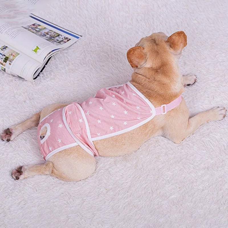 Unisex Pet Physiological Pants Underwear Dog Clothes Puppy Diaper Strap Briefs Female Sanitary Panties Shorts Pet Supplies