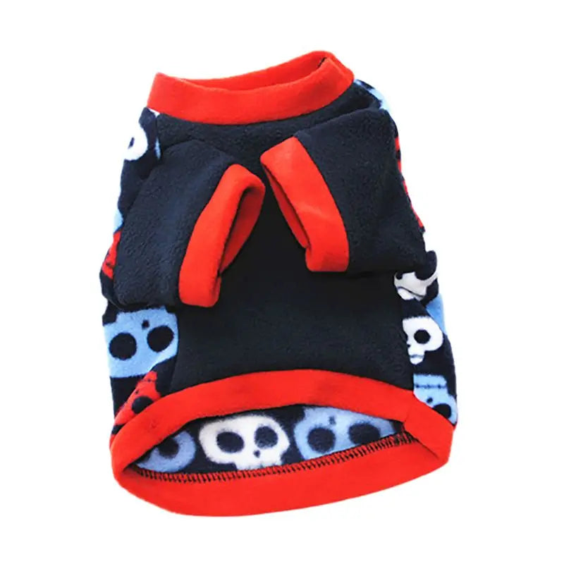 Cute Christmas Costume Pet Dog Clothes Fleece Coat Pet Puppy Warm Winter Pullover Shirt Dachshund Cat Puppy Clothes