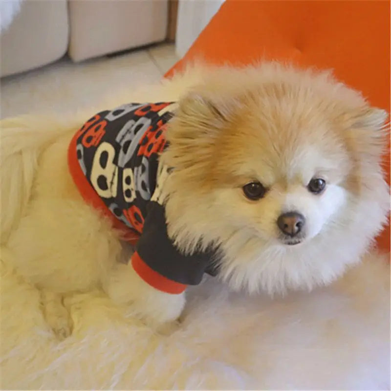 Cute Christmas Costume Pet Dog Clothes Fleece Coat Pet Puppy Warm Winter Pullover Shirt Dachshund Cat Puppy Clothes