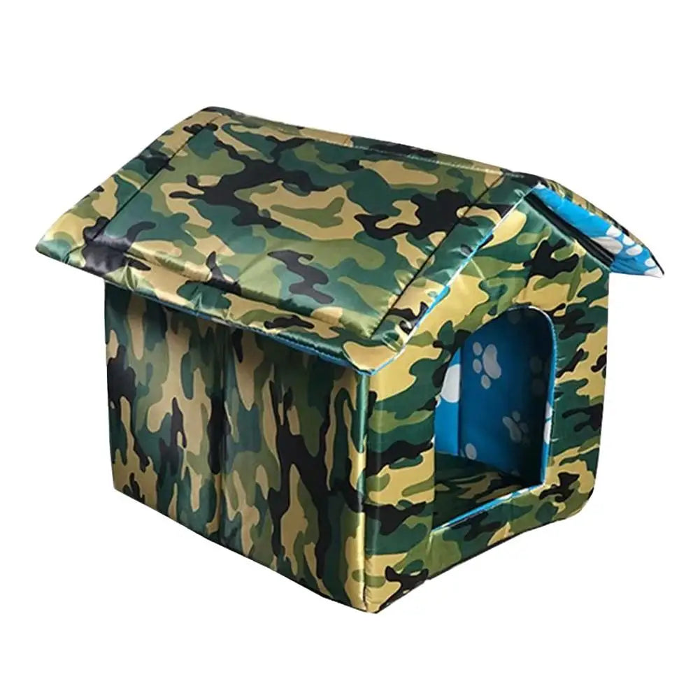 L/M/S Sizes Outdoor Pet House Waterproof Thickened Cat Nest Tent Puppy Pet House Cat Nest Foldable Dogs Bed Pet Carriers