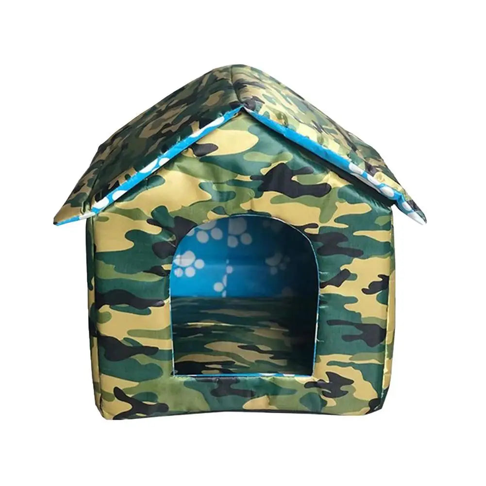 L/M/S Sizes Outdoor Pet House Waterproof Thickened Cat Nest Tent Puppy Pet House Cat Nest Foldable Dogs Bed Pet Carriers