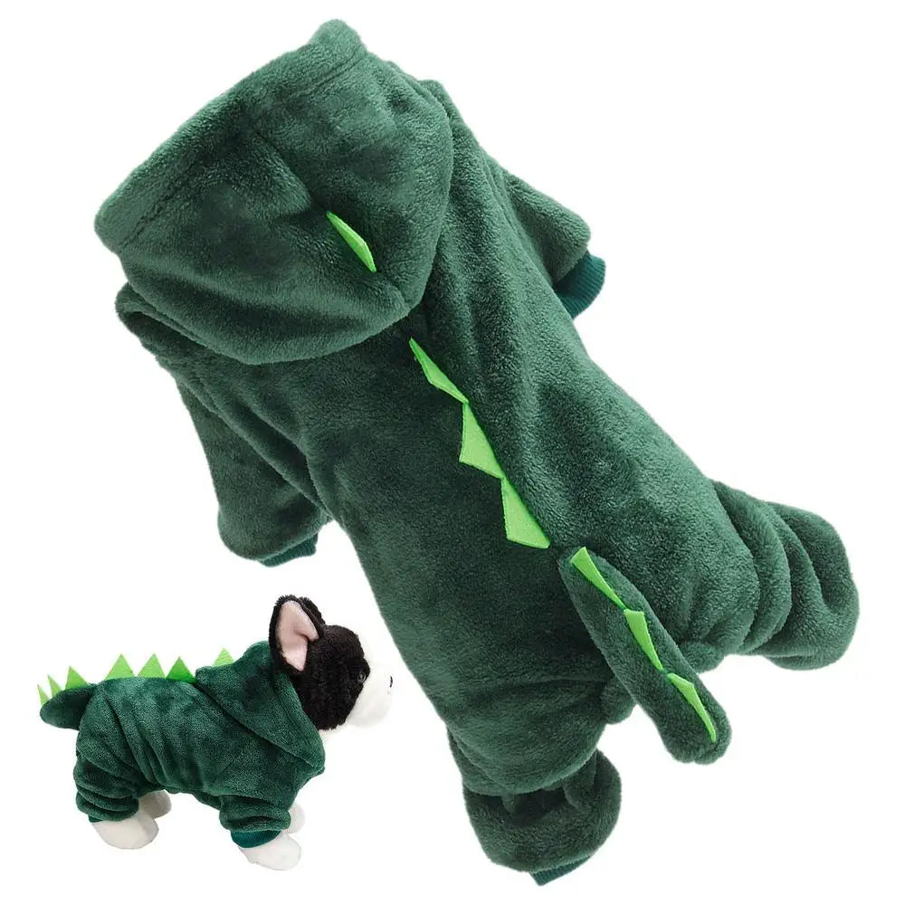 Dinosaur Cat And Dog Hoodies Cat Dog Dinosaur Hoodies Breathable Christmas Halloween Dog Costume For Small Puppy Dog Cat