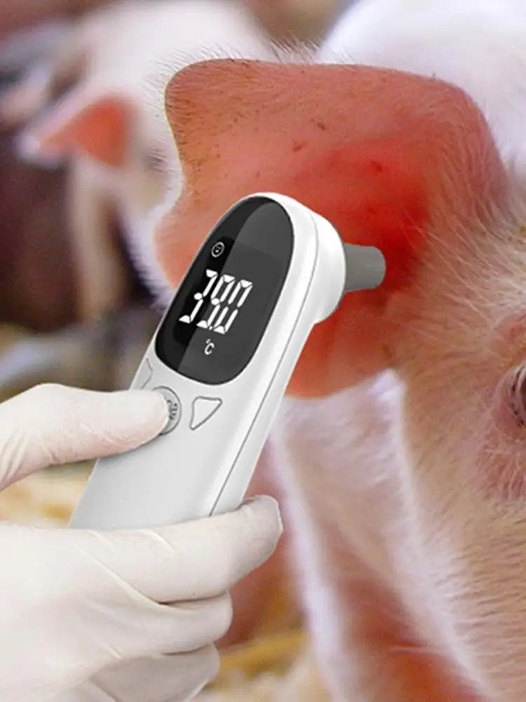 Pet Dog Cat Ear Digital Thermometers Pet Thermometers Animal Measuring Non-Contact Electronic Highly Accurate Pet Supplies