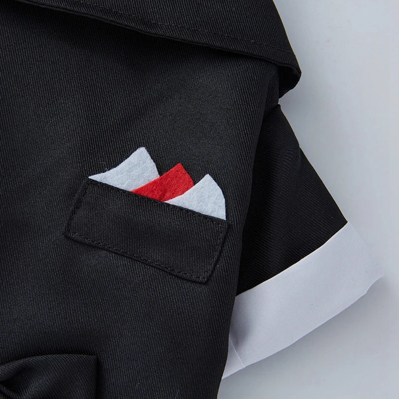 Pet Dog Clothes Formal Wedding Black Shirt Tailcoats With Bow Tie Costume Fashion Party Tuxedo Halloween Dress for Dog
