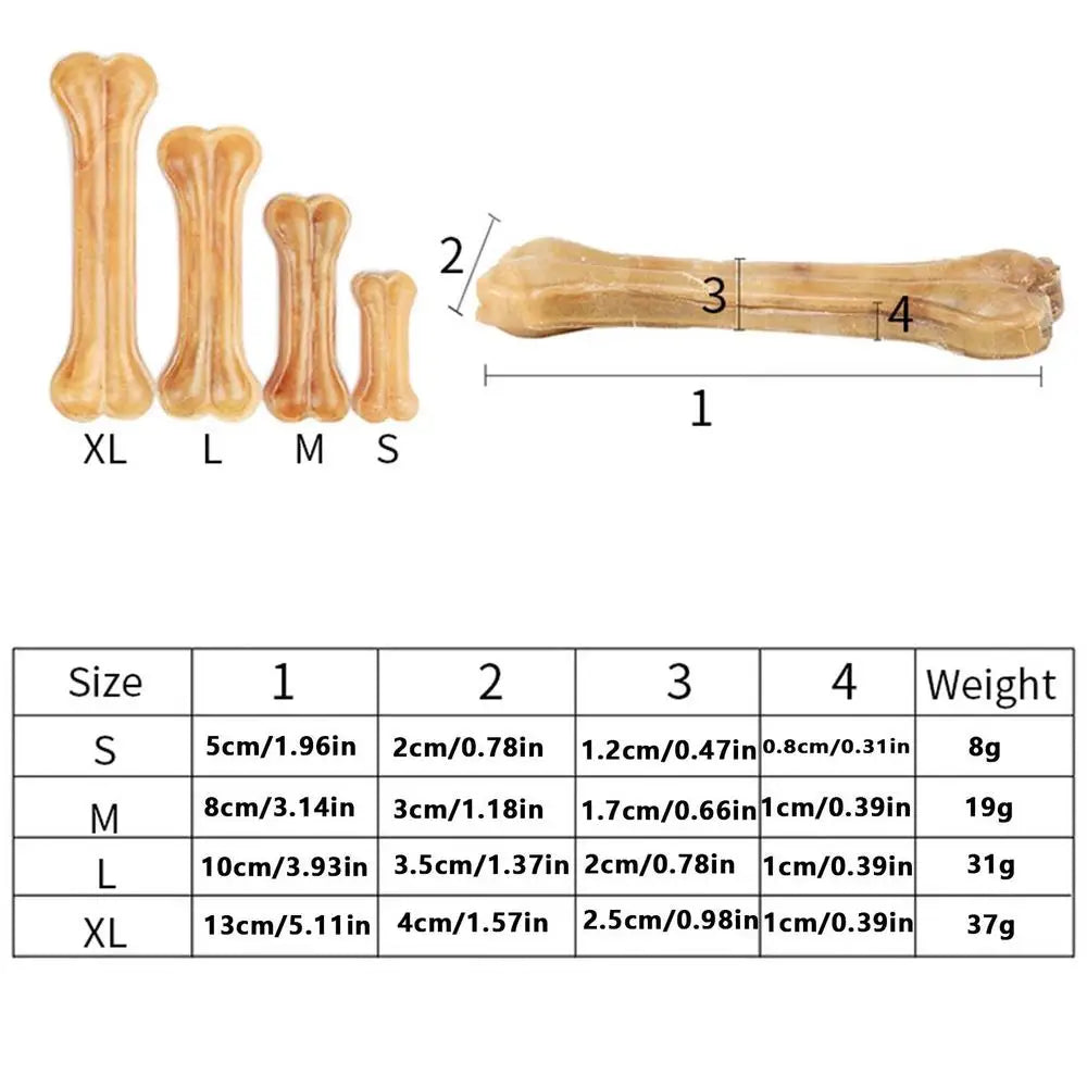 Small Dog Bone Toy Chewing Bone Not Easy To Break Beef Flavor Small Dog Bone Bite Resistant Chewing Toy For Home Outdoor