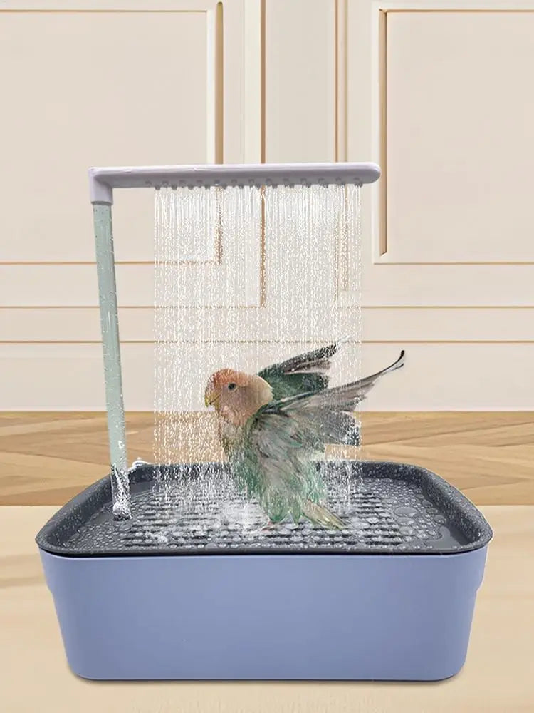 Automatic Pet Bird Bath USB Electric Large Bird Bathtub Shower Multipurpose Bird Bathtub Parrot Bathtub For Parakeet Cleaning
