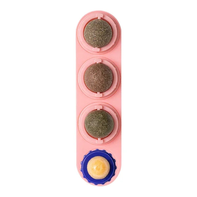 For Cat Mint Ball Healthy Natural Safety Pet Catnip Toys Cat Nip Lollipop Catmint Supplies Matatabi Cleaning Teeth Stick Molar