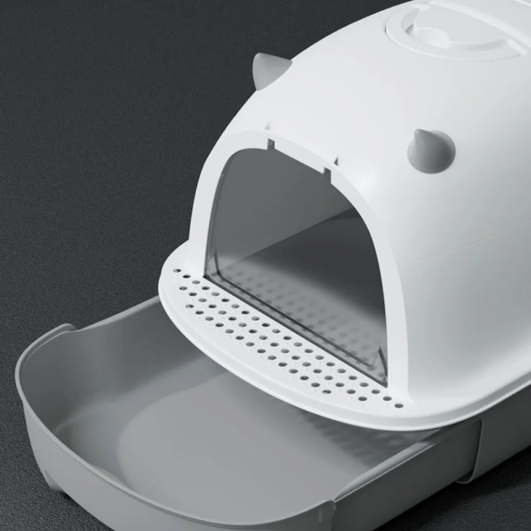 Extra Large Odor-proof Cat Litter Box Fully Enclosed Cat Toilet Foldable Storage Drawer-style Cat Litter Box Pet Supplies