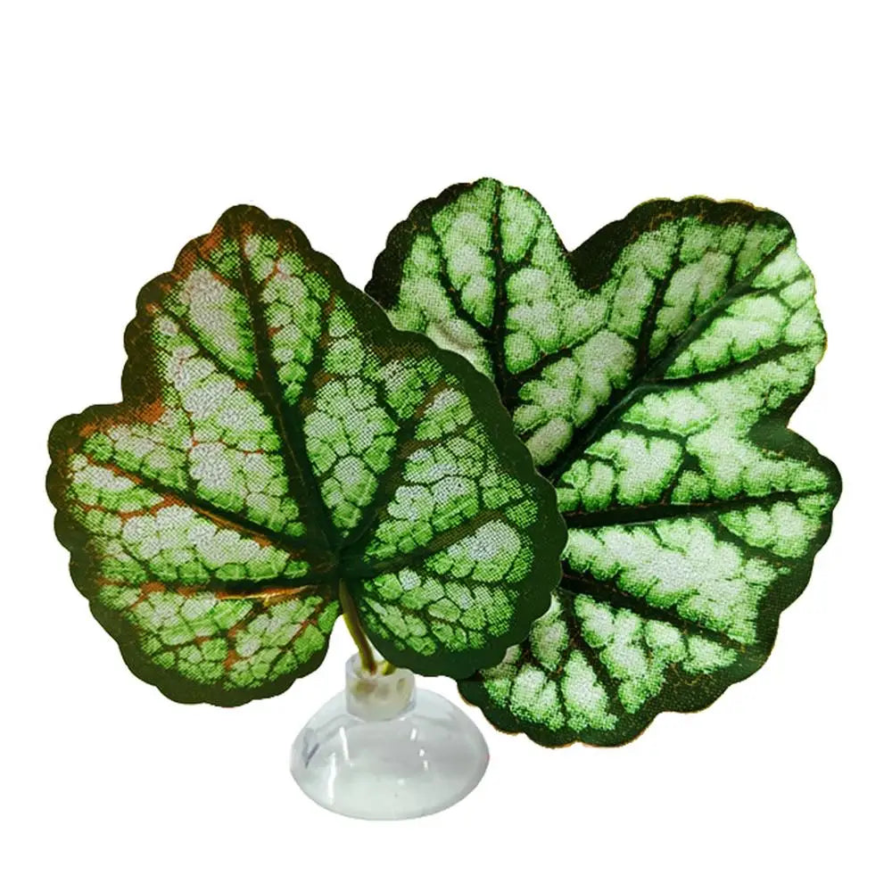 Betta Fish Leaf Hammock Fish Tank Accessories Betta Fish Leaf Bed Pad Plant Leaf Pad Fish Spawning Grounds Breeding Resting Bed