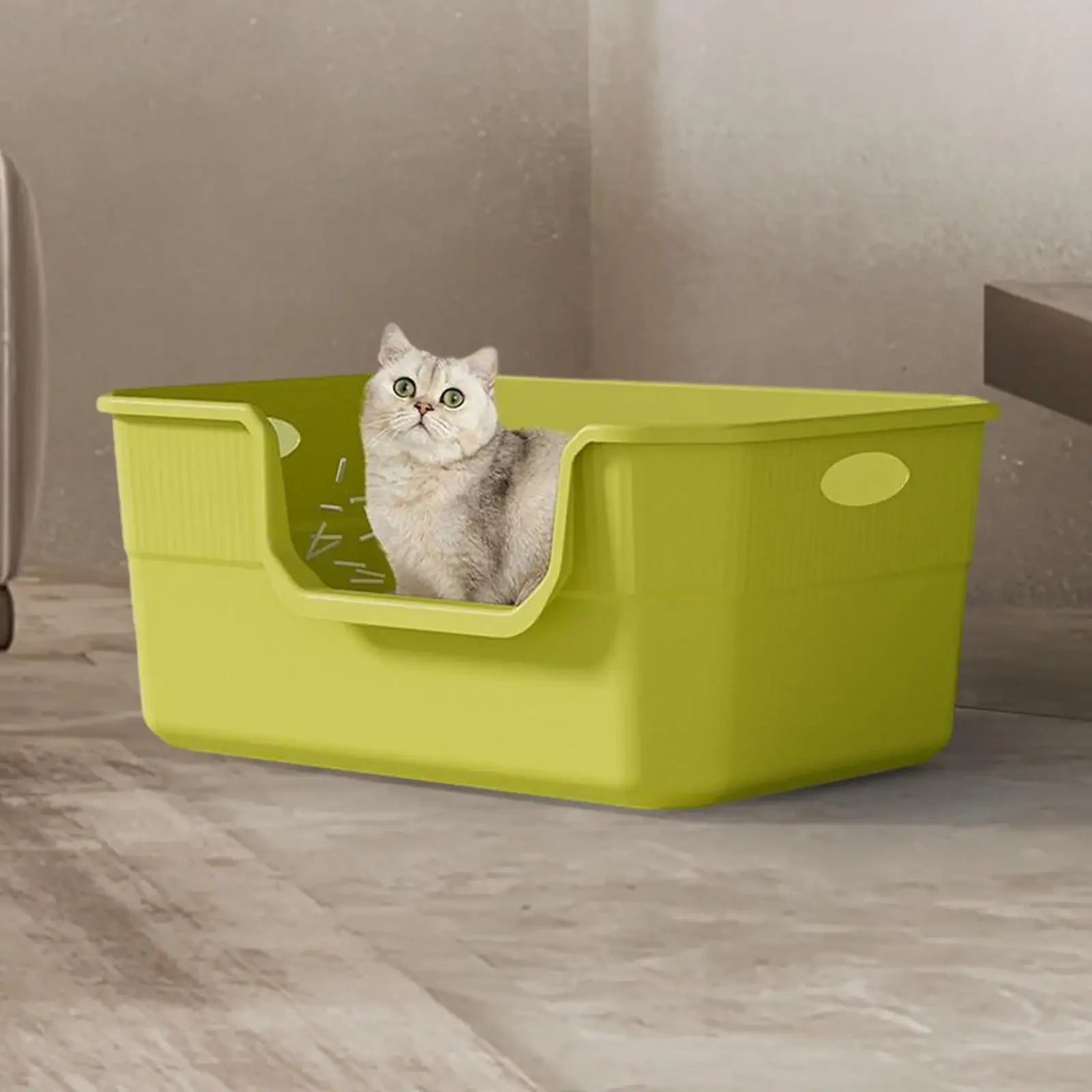 Cat Litter Box Cat Toilet Sandbox Portable Pet Supplies Easy To Clean Kitten Cat Litter Box  Cat Toilet