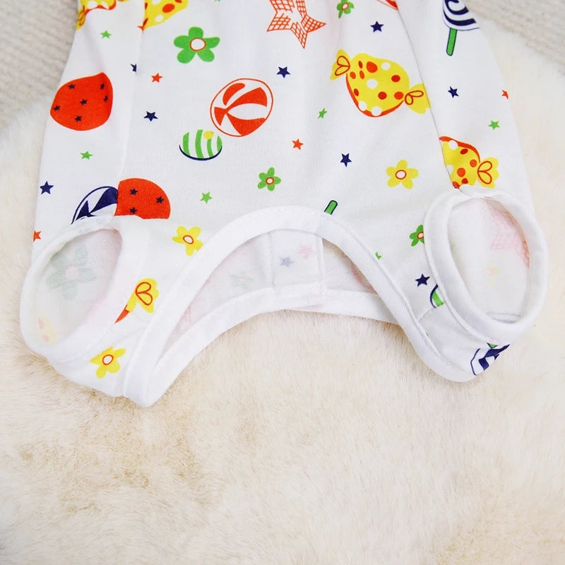 Pet Cat Weaning Clothes for Small Dog Sterilizations Jumpsuit Anti-licking After Surgery Recovery Care Suit Puppy Kitten Outfits