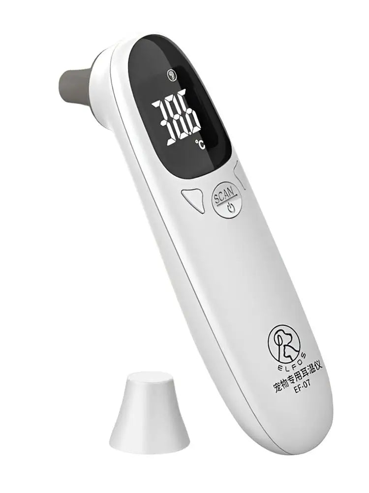 Pet Dog Cat Ear Digital Thermometers Pet Thermometers Animal Measuring Non-Contact Electronic Highly Accurate Pet Supplies