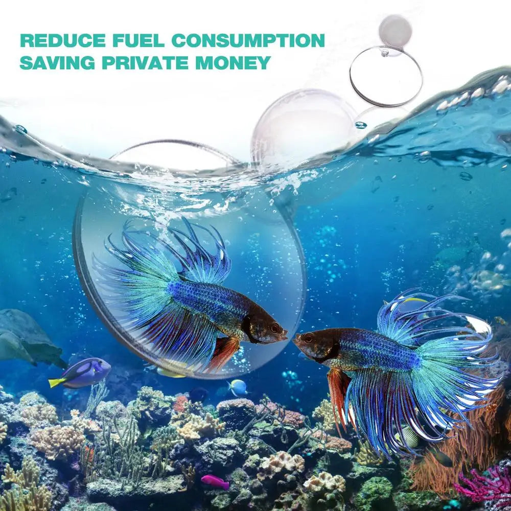 Floating Betta Exercise Mirror Double-sided Adhesive Aquarium Fish Mirror Mirror For Betta Fish Exercise For Home Living Room