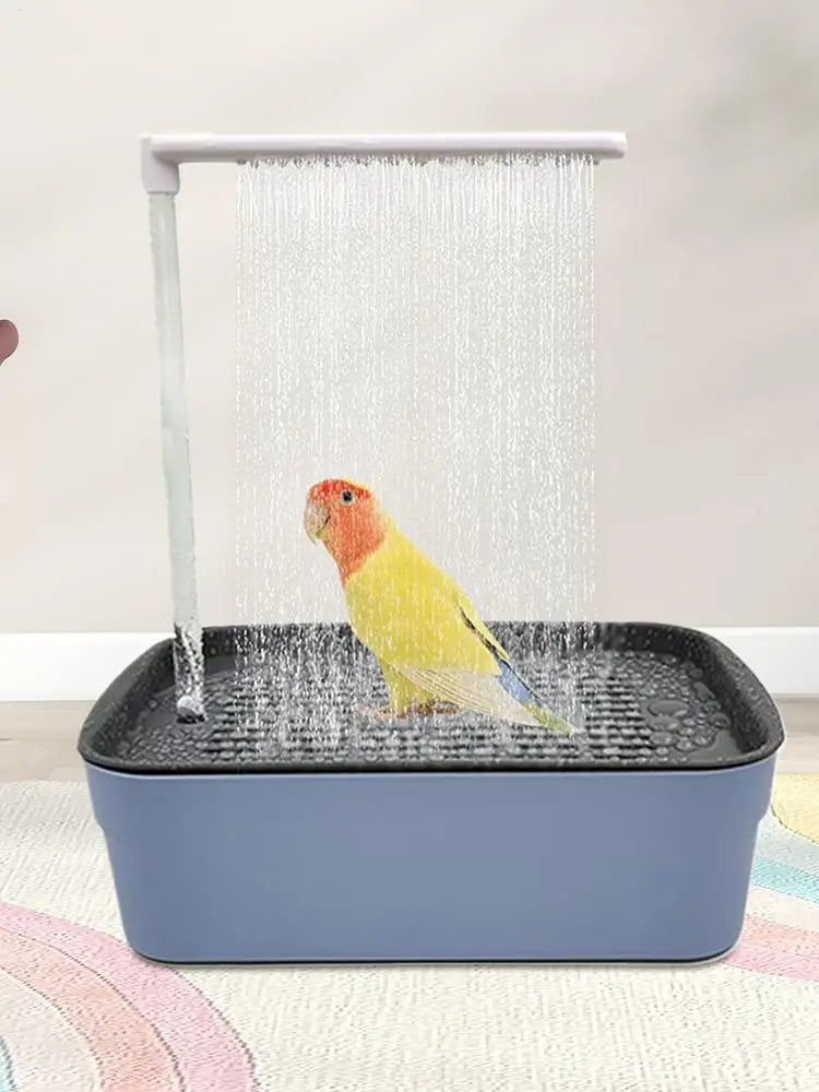 Automatic Pet Bird Bath USB Electric Large Bird Bathtub Shower Multipurpose Bird Bathtub Parrot Bathtub For Parakeet Cleaning