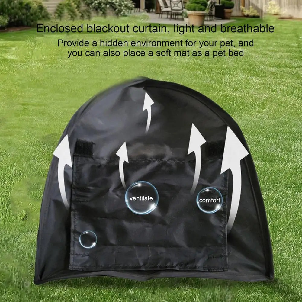 Dog Sun Protection Tent Foldable Cat Tent House Breathable Outdoor Pet House For Comfortable Space Effectively Blocks UV Rays
