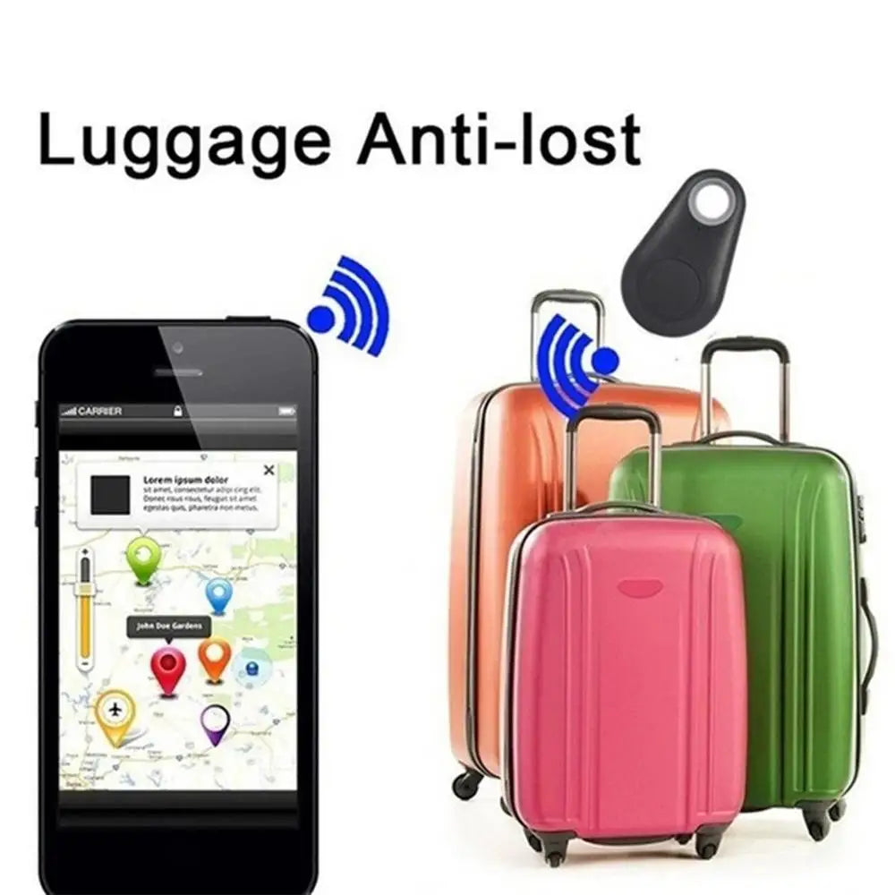 GPS Tracker Mini Fashion Smart Pets Anti Lost Alarm GPS Tracker Wallet Key Finder Locator Dog Pet Child Tracker Key Finder