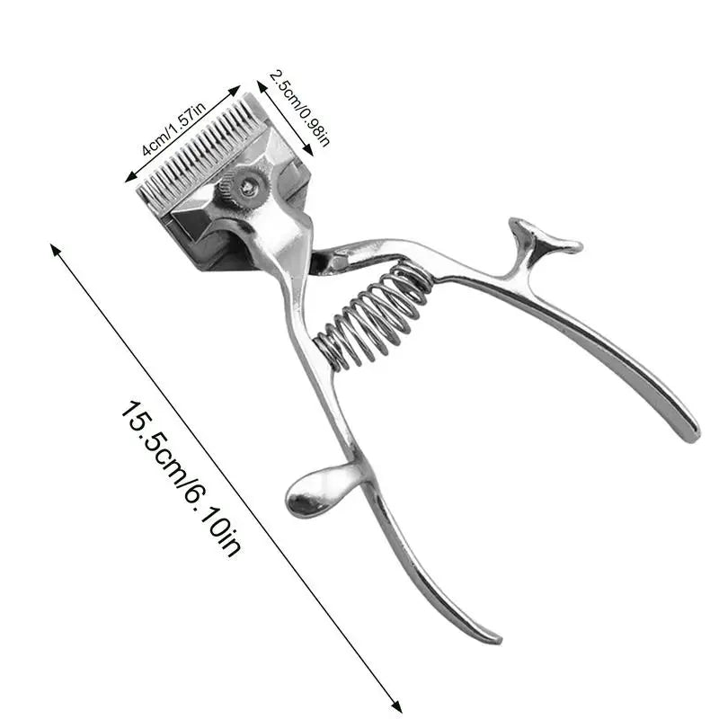 Manual Hair Clipper For Dog Grooming Hair Scissors Grooming Hair Scissors Professional Barber Tools Quiet Handheld Hair Trimmer