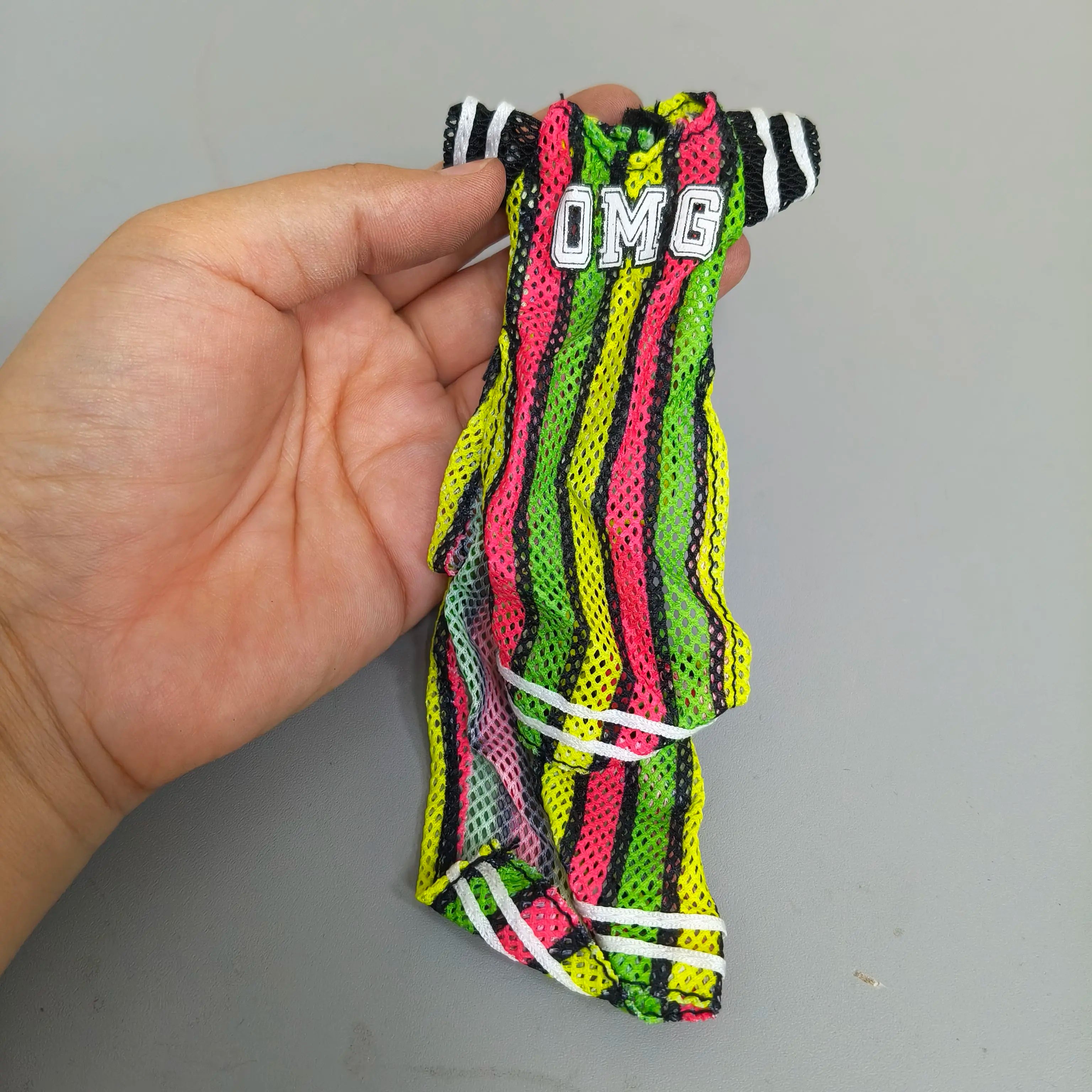 6 points doll clothes ob22 baby clothes rainbow big sister Lijia small cloth 30cm long legs cat dress 2