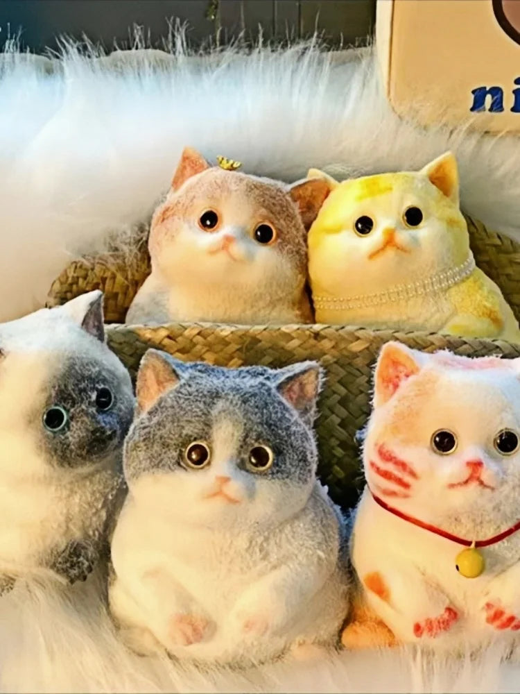 Cat toys cute cat toys stress-relieving cat toys soft toys in the shape of cats Cat toys for relieving fidgety and restless cats