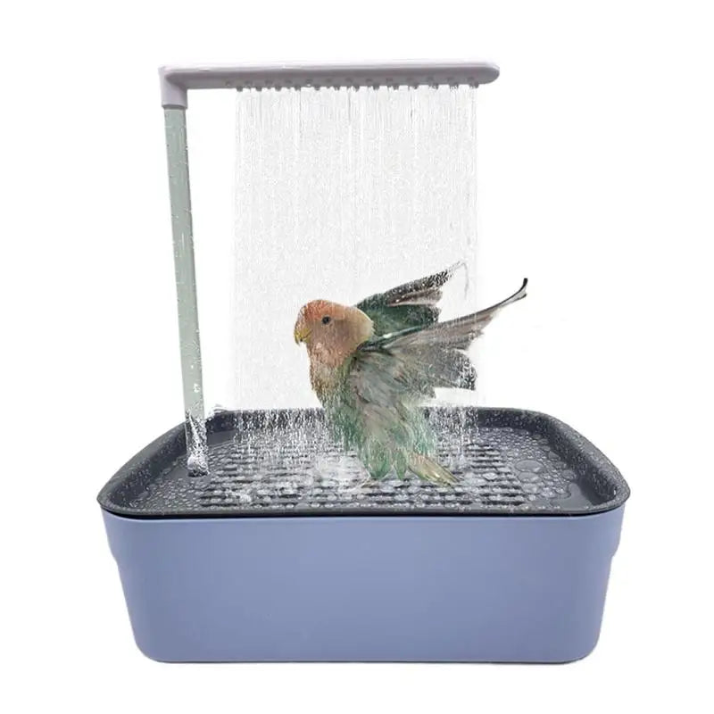 Automatic Pet Bird Bath USB Electric Large Bird Bathtub Shower Multipurpose Bird Bathtub Parrot Bathtub For Parakeet Cleaning
