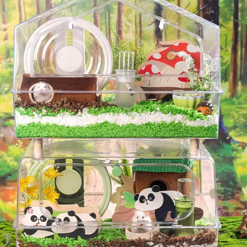 Hammock Warm Bed Small Animal Tube Cage House Small Animal Tube Cage House Hamster Warm Bed Guinea Tunnel House Double Sided
