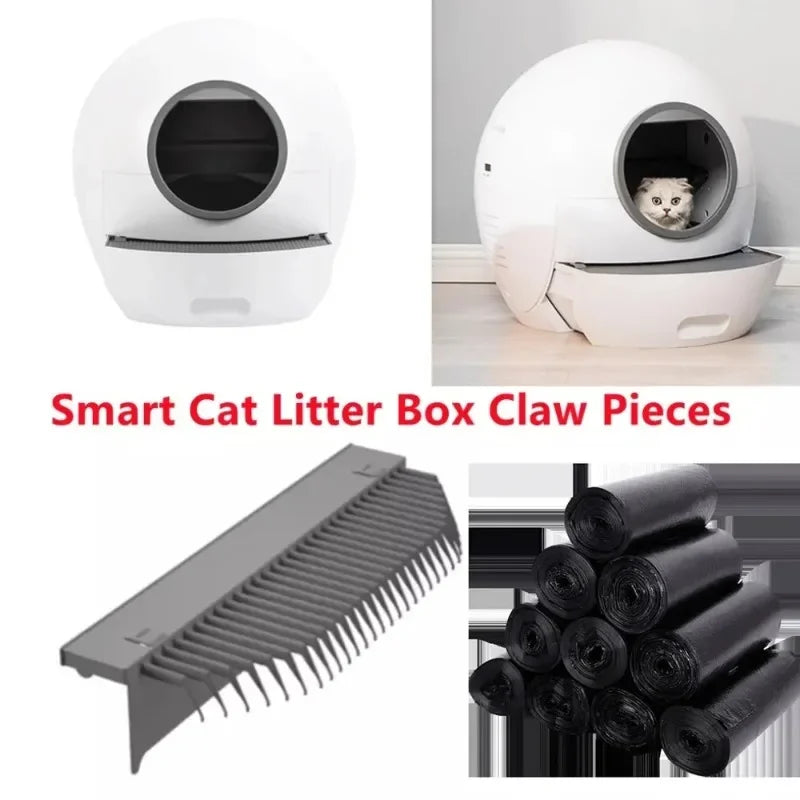 Use for Elspet Automatic Cat Litter Box Self Cleaning Garbage Bag Cat Toilet Accessories Cat Litter Box poop bags