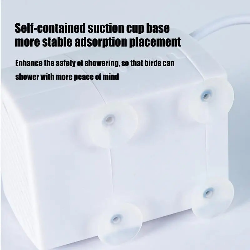 Automatic Water Circulation Parrot Shower Electric Shower Bathtub For Parrot Multi-Purpose Bathing Tool For Peonies Medium