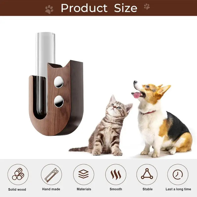 Cat Beard Storage Box Commemorative Pet Hair Preservation Souvenir Beard Collection Refrigerator Magnet Cat Whisker Jarfor