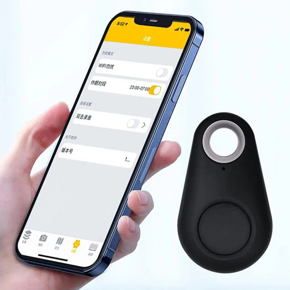 GPS Tracker Mini Fashion Smart Pets Anti Lost Alarm GPS Tracker Wallet Key Finder Locator Dog Pet Child Tracker Key Finder