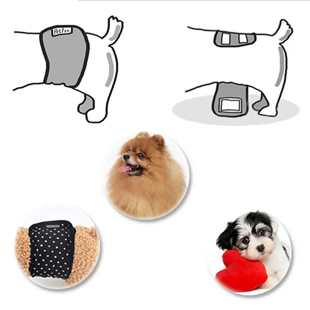 Cotton Cloth Dog Diaper Band Male Dog Belly Band Diapers For Pee Training Incontinence Anti-Harassment Reusable Washable Cloth