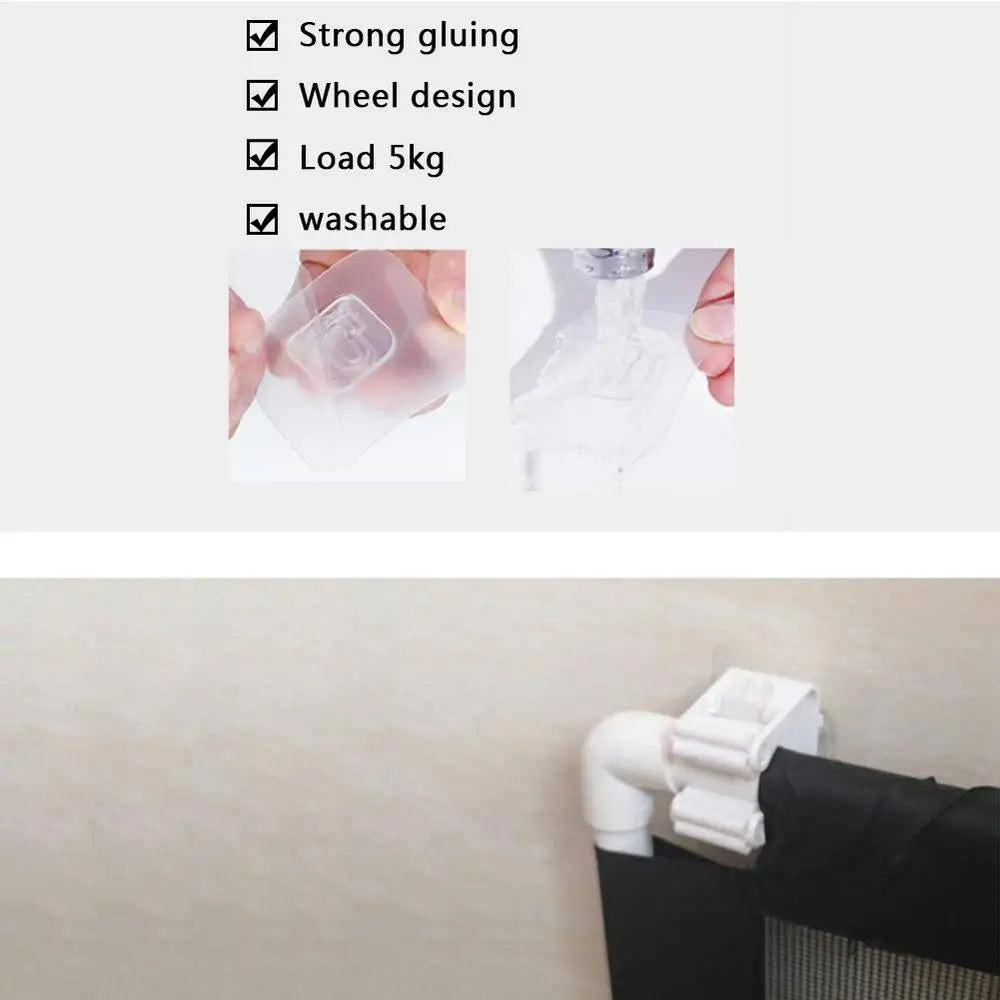 New Baby Safety Fence Pet Barrier Fences Portable Folding Breathable Mesh Dog Gate Pet Separation Guard Dogs Isolated Fence