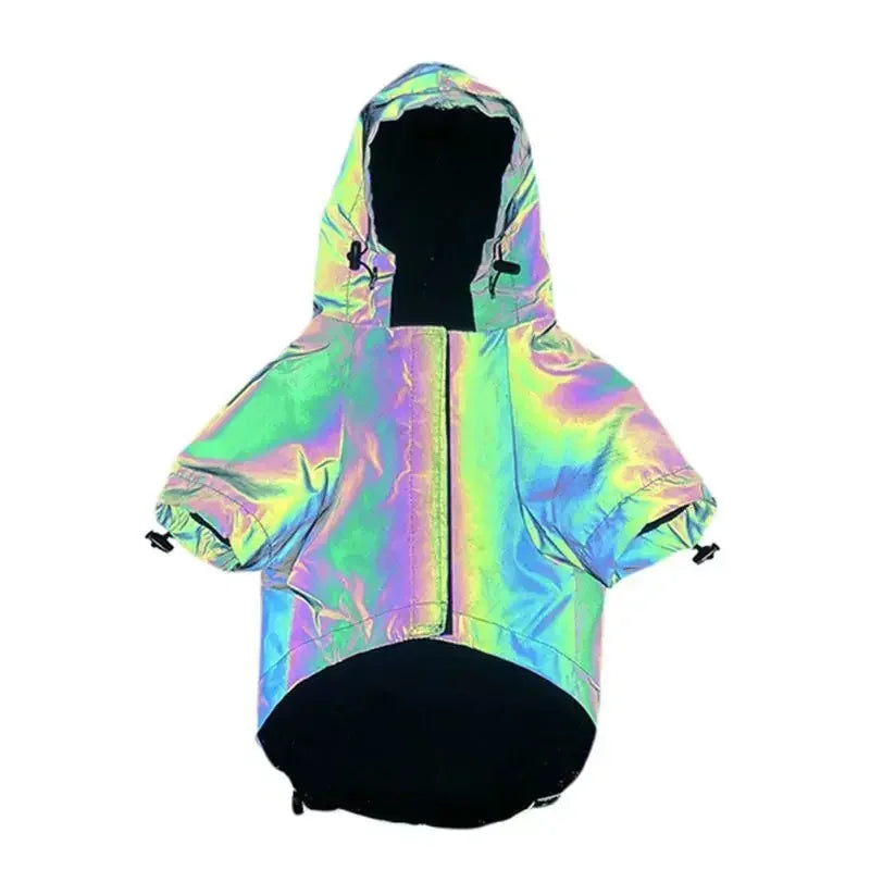 Fashion Pet Clothes Flashing Dogs Hoodie Jacket Reflective Clothing for Small Medium Large Dogs Jacket Clothing Pet Costume