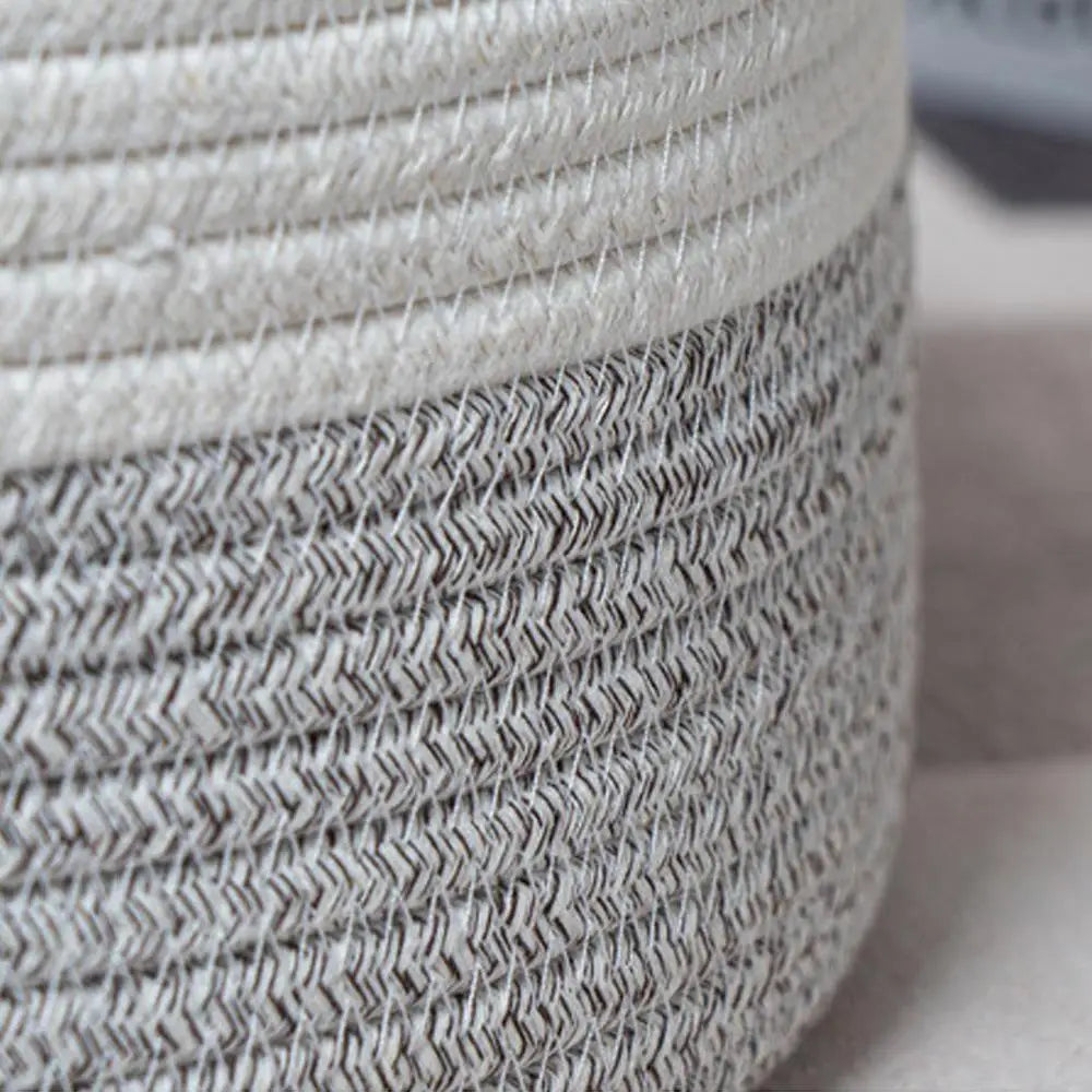Woven Cat Bed Basket Stylish Cotton Rope Kitten Nest Cotton Rope Woven Cat Bed Basket Pet Sleeping Mat Scratcher For Kitten And