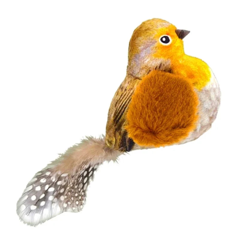 Toy Indoor Interactive Birds Toy for Cat Chasing Teasing Toy