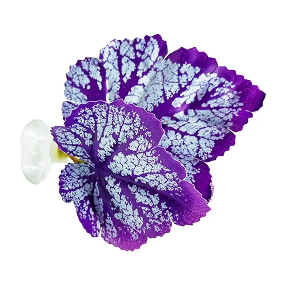Betta Fish Leaf Hammock Fish Tank Accessories Betta Fish Leaf Bed Pad Plant Leaf Pad Fish Spawning Grounds Breeding Resting Bed