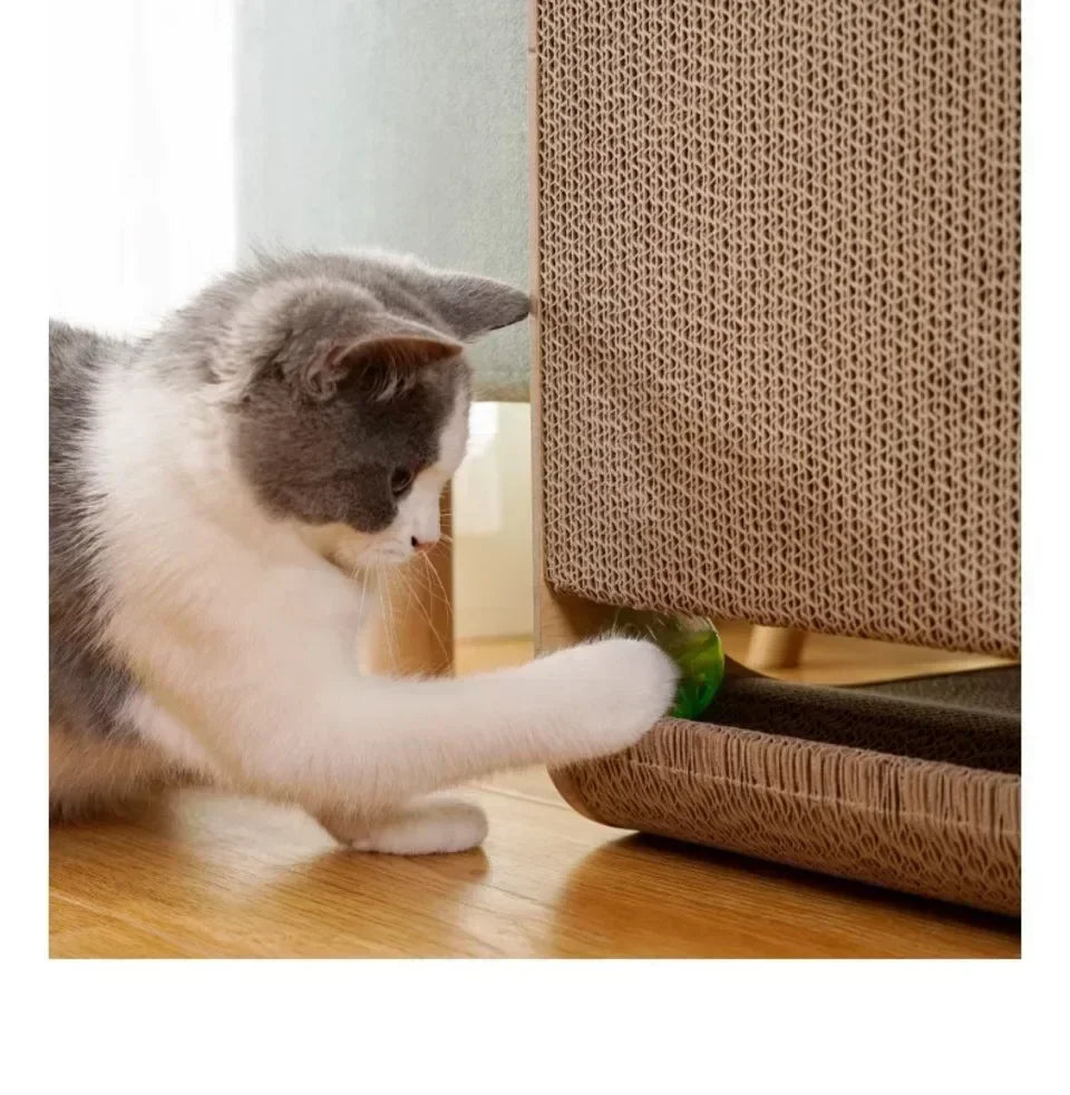Cat Toys Interactive Board Cat Toys Wooden Wear-resistant and Scratch-resistant Post Cat Furniture Training Grinding Claw Toys
