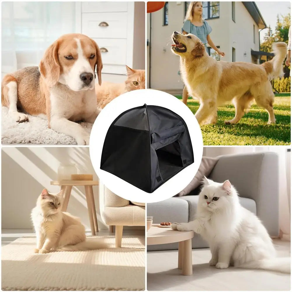 Dog Sun Protection Tent Foldable Cat Tent House Breathable Outdoor Pet House For Comfortable Space Effectively Blocks UV Rays