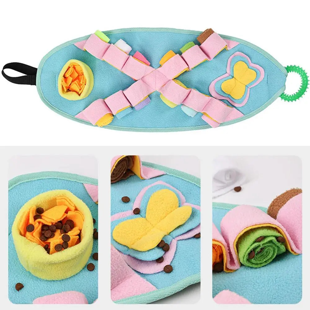 Snuffle Mat For Dogs Washable Dog Sniffing Toys Dog Mat Nasal Congestion Pad Brain Stimulation Toy Training Mat For Pets