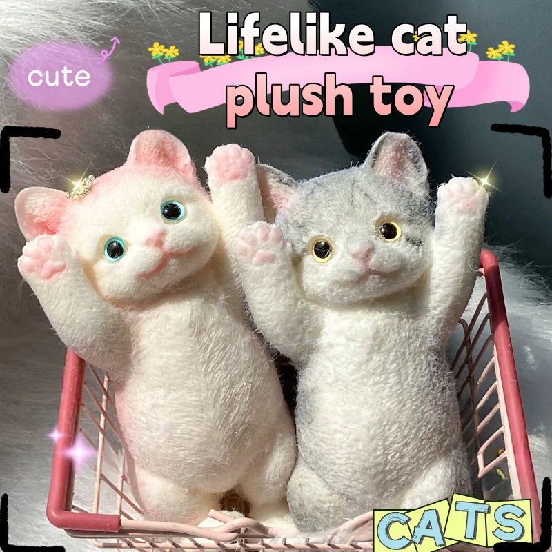 Cat toys cute cat toys stress-relieving cat toys soft toys in the shape of cats Cat toys for relieving fidgety and restless cats