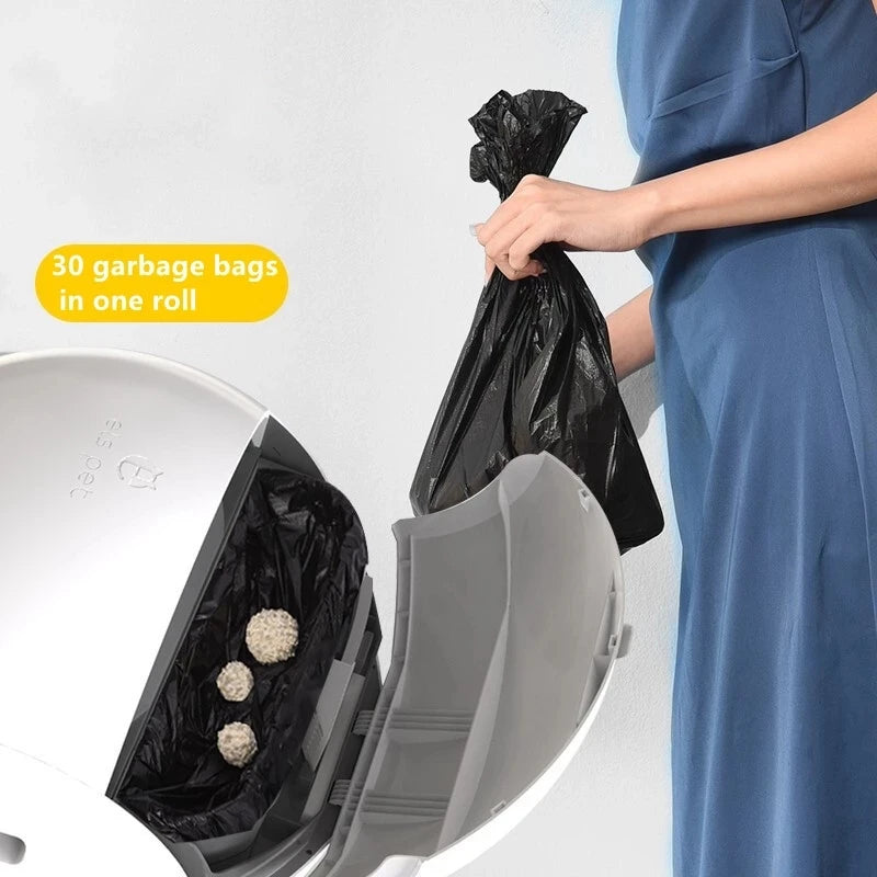 Use for Elspet Automatic Cat Litter Box Self Cleaning Garbage Bag Cat Toilet Accessories Cat Litter Box poop bags