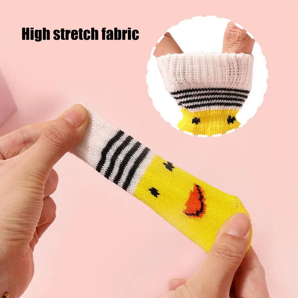 Dog Socks Double Side Large Coverage Non-Slip Dog Boots And Paw Protectors Puppy Doggie Senior Dog Paw Protector Pet Furry