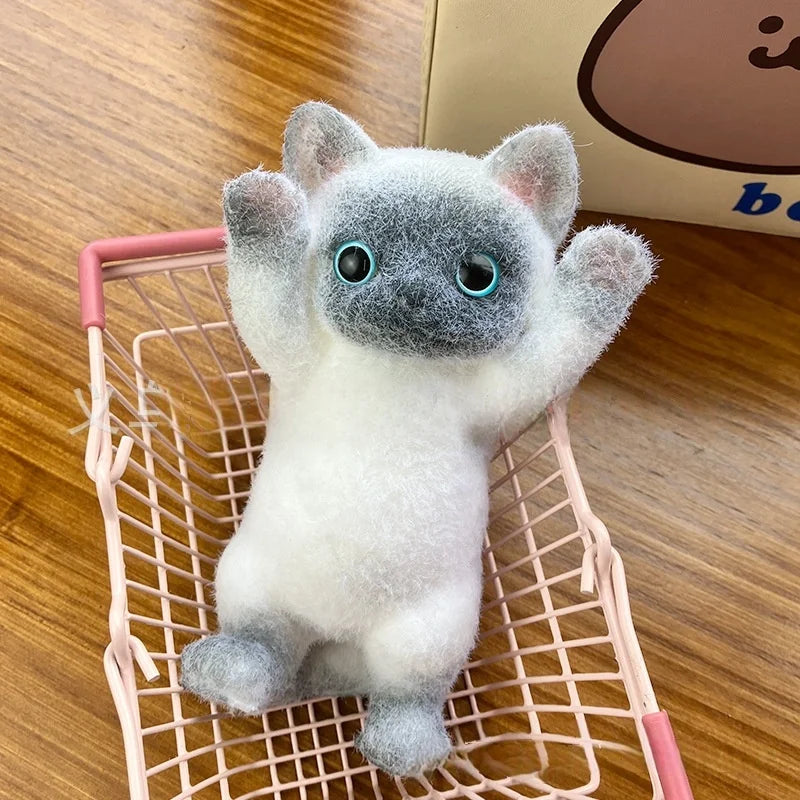 Cat toys cute cat toys stress-relieving cat toys soft toys in the shape of cats Cat toys for relieving fidgety and restless cats