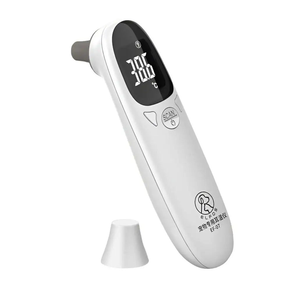 Pet Dog Cat Ear Digital Thermometers Pet Thermometers Animal Measuring Non-Contact Electronic Highly Accurate Pet Supplies